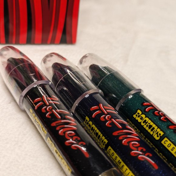 🌸 Half Caked Game Changer Lip Fondant Trio & Hot Mess Glitter Gel Pens BUNDLE - Picture 14 of 16